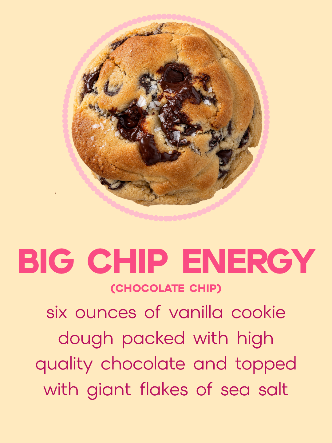 Big Chip Energy (chocolate chip)