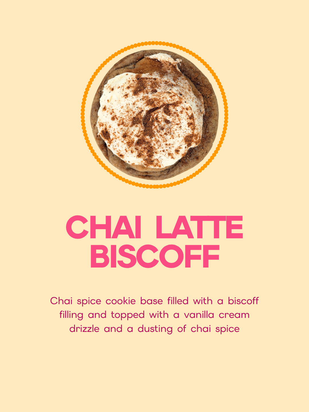 Chai Latte Biscoff