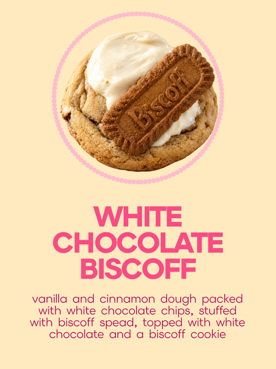 White Chocolate Biscoff