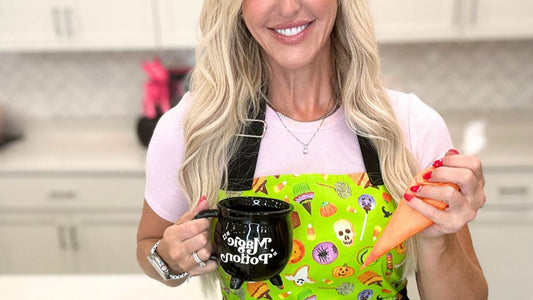 🎃 Sweet & Spooky Full Apron – Halloween Treat Edition